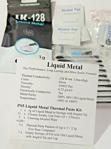 Ps5 pasta termica liquida - pasta,