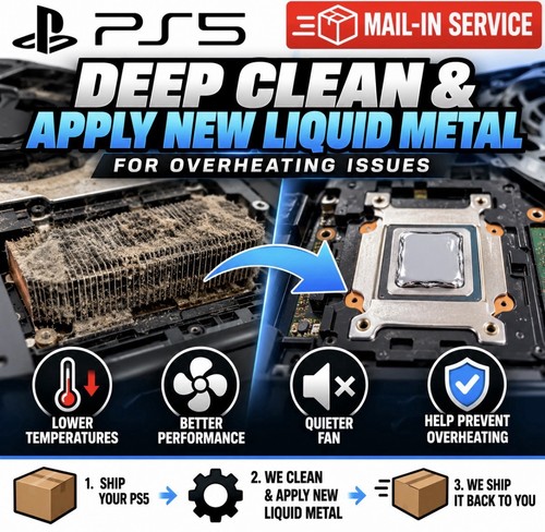 Ps5 pulizia profonda metallo - profonda,